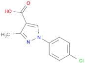 1-(4-Chlorophenyl)-3-methyl-1H-pyrazole-4-carboxylic acid