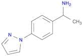 1-[4-(1H-pyrazol-1-yl)phenyl]ethan-1-amine