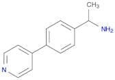 1-[4-(Pyridin-4-yl)phenyl]ethan-1-amine