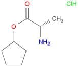 Cyclopentyl (2s)-2-aminopropanoate hydrochloride