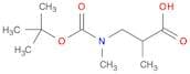3-{[(Tert-Butoxy)Carbonyl](Methyl)Amino}-2-Methylpropanoic Acid