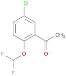 1-[5-chloro-2-(difluoromethoxy)phenyl]ethan-1-one