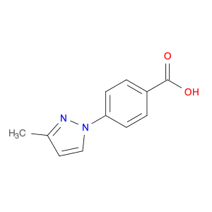 Benzoic acid, 4-(3-methyl-1H-pyrazol-1-yl)-