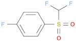 1-difluoromethanesulfonyl-4-fluorobenzene