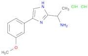 1-[4-(3-methoxyphenyl)-1h-imidazol-2-yl]ethan-1-amine dihydrochloride