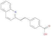 4-[(E)-2-(Quinolin-2-yl)ethenyl]benzoic acid
