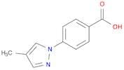 4-(4-Methyl-1H-pyrazol-1-yl)benzoic acid
