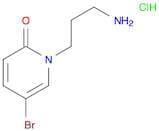 1-(3-Aminopropyl)-5-bromo-1,2-dihydropyridin-2-one hydrochloride