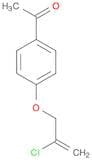 1-(4-[(2-Chloroprop-2-en-1-yl)oxy]phenyl)ethan-1-one