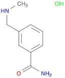 3-[(methylamino)methyl]benzamide hydrochloride