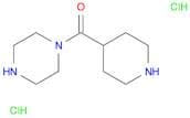 1-(piperidine-4-carbonyl)piperazine dihydrochloride