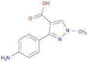 3-(4-Aminophenyl)-1-methyl-1H-pyrazole-4-carboxylic acid