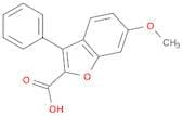 6-Methoxy-3-phenyl-1-benzofuran-2-carboxylic acid