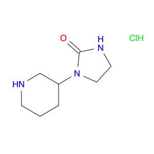 1-(piperidin-3-yl)imidazolidin-2-one hydrochloride
