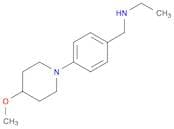 ethyl({[4-(4-methoxypiperidin-1-yl)phenyl]methyl})amine