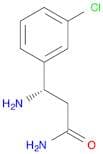 (3S)-3-Amino-3-(3-chlorophenyl)propanamide