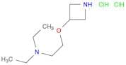 [2-(azetidin-3-yloxy)ethyl]diethylamine dihydrochloride