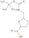5-({[(tert-butoxy)carbonyl]amino}methyl)oxolane-2-carboxylic acid