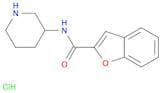 N-(Piperidin-3-yl)-1-benzofuran-2-carboxamide hydrochloride