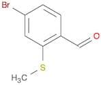 4-Bromo-2-(methylsulfanyl)benzaldehyde