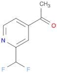 1-[2-(DIFLUOROMETHYL)PYRIDIN-4-YL]ETHAN-1-ONE