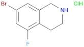 7-bromo-5-fluoro-1,2,3,4-tetrahydroisoquinoline hydrochloride