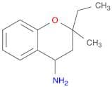 2-Ethyl-2-methyl-3,4-dihydro-2H-1-benzopyran-4-amine