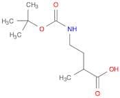 4-{[(tert-butoxy)carbonyl]amino}-2-methylbutanoic acid