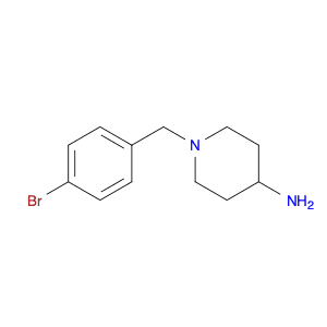 1-[(4-bromophenyl)methyl]piperidin-4-amine