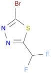 2-Bromo-5-(difluoromethyl)-1,3,4-thiadiazole