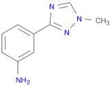 3-(1-Methyl-1H-1,2,4-triazol-3-yl)aniline
