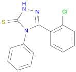 3-(2-chlorophenyl)-4-phenyl-4,5-dihydro-1H-1,2,4-triazole-5-thione