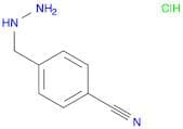 Benzonitrile, 4-​(hydrazinylmethyl)​-​, hydrochloride (1:1)