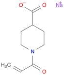 Sodium 1-(prop-2-enoyl)piperidine-4-carboxylate