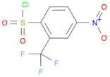 4-Nitro-2-(trifluoromethyl)benzene-1-sulfonyl chloride