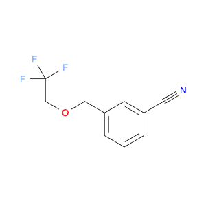 3-[(2,2,2-trifluoroethoxy)methyl]benzonitrile