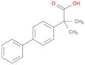 2-Methyl-2-(4-phenylphenyl)propanoic acid