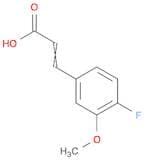 (E)-3-(4-Fluoro-3-methoxyphenyl)acrylic acid