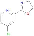 4-Chloro-2-(4,5-dihydro-1,3-oxazol-2-yl)pyridine