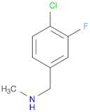 [(4-Chloro-3-fluorophenyl)methyl](methyl)amine