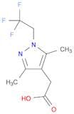 2-[3,5-dimethyl-1-(2,2,2-trifluoroethyl)-1h-pyrazol-4-yl]acetic acid