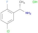 (1S)-1-(5-Chloro-2-fluorophenyl)ethan-1-amine hydrochloride
