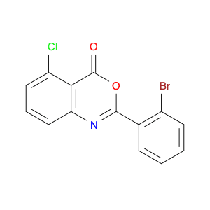 2-(2-bromophenyl)-5-chloro-4H-3,1-benzoxazin-4-one