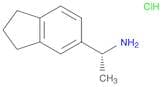 (1R)-1-(2,3-Dihydro-1H-inden-5-yl)ethan-1-amine hydrochloride
