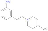 3-[2-(4-Methylpiperidin-1-yl)ethyl]aniline