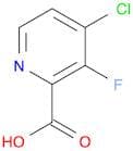 4-Chloro-3-fluoropyridine-2-carboxylic acid