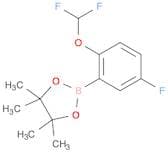 2-[2-(difluoromethoxy)-5-fluorophenyl]-4,4,5,5-tetramethyl-1,3,2-dioxaborolane
