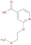 2-(2-Methoxyethoxy)pyridine-4-carboxylic acid