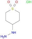 4-hydrazinyl-1λ6-thiane-1,1-dione hydrochloride