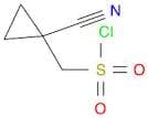 (1-Cyanocyclopropyl)methanesulfonyl chloride